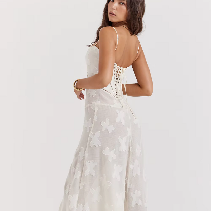 Vestido Off White Analu