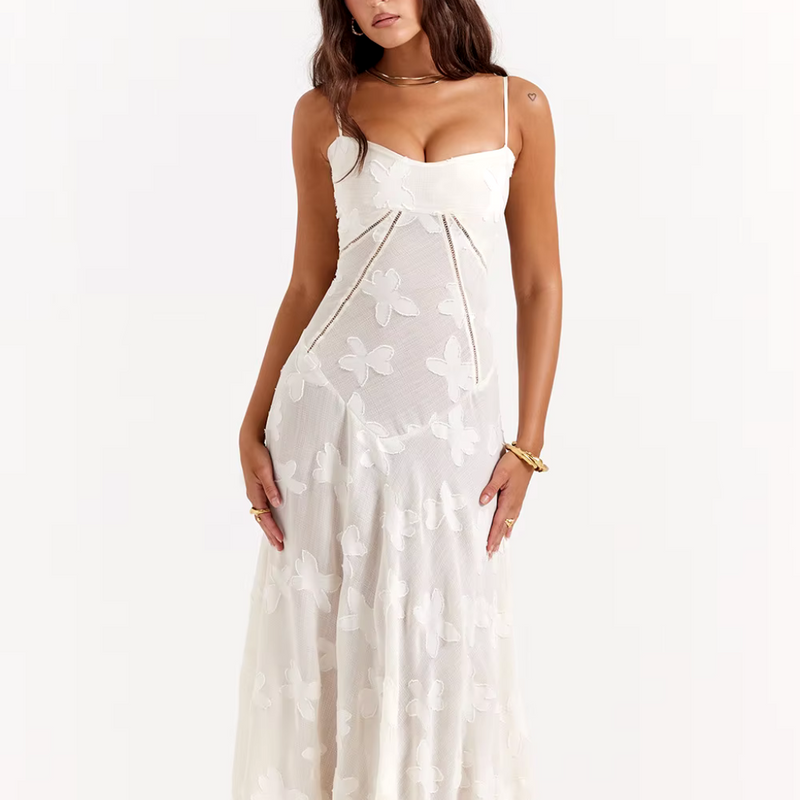 Vestido Off White Analu