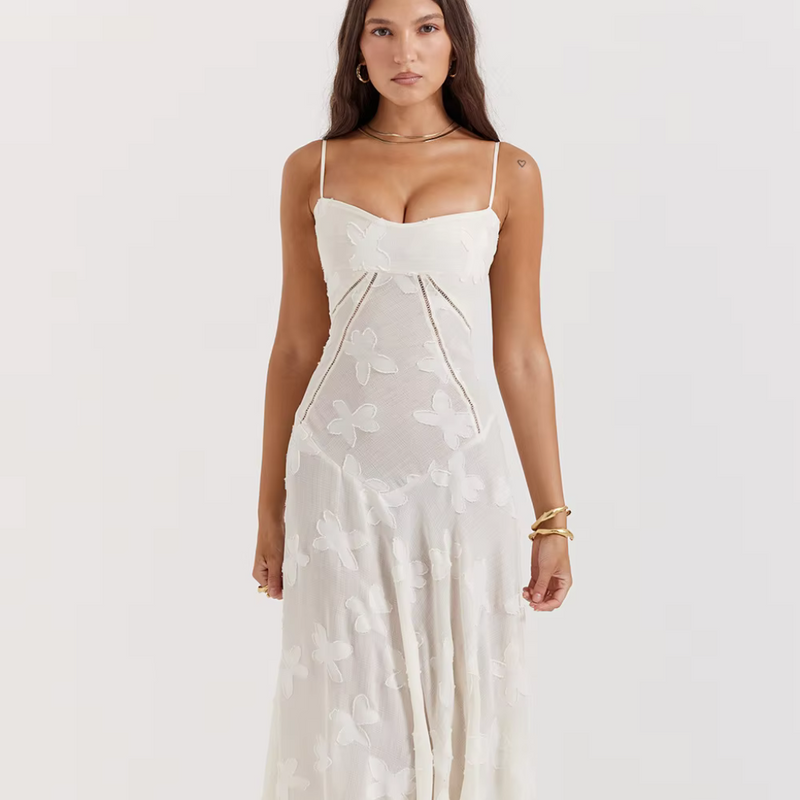 Vestido Off White Analu