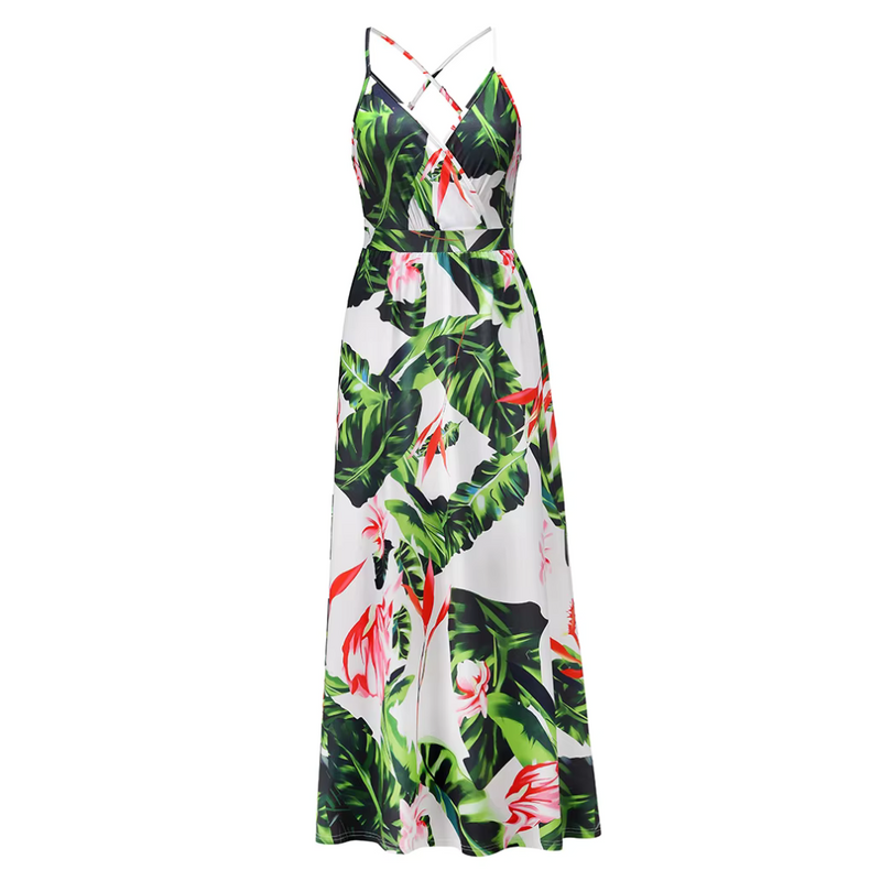 Vestido Longo Floral Belisa