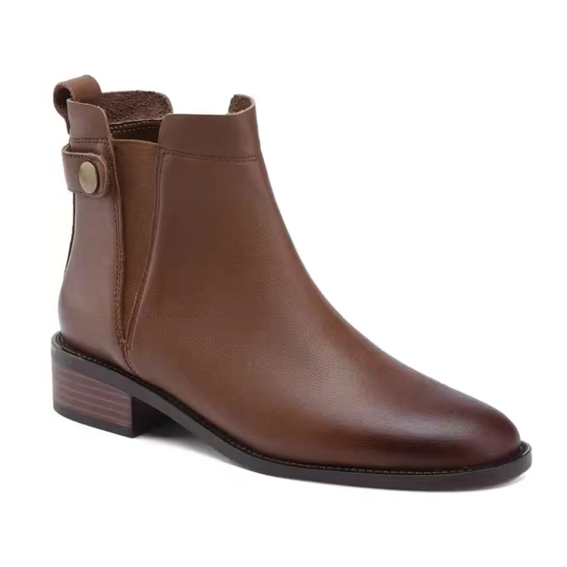 Bota Femenina de Cuero Begonha