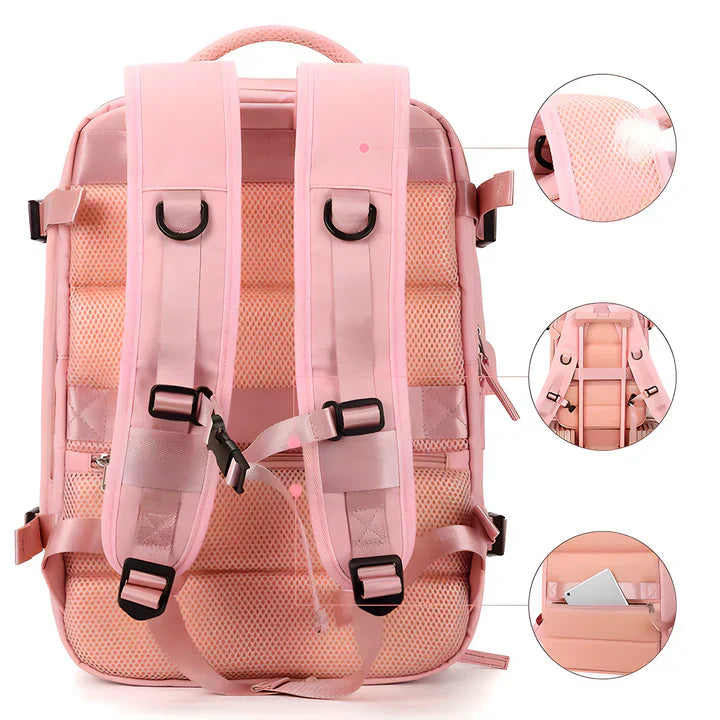 Mochila Femenina Expansiva Bella Chic