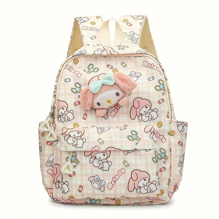 Mochila Escolar Femenina Hello Kitty