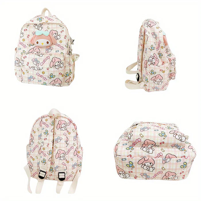 Mochila Escolar Femenina Hello Kitty