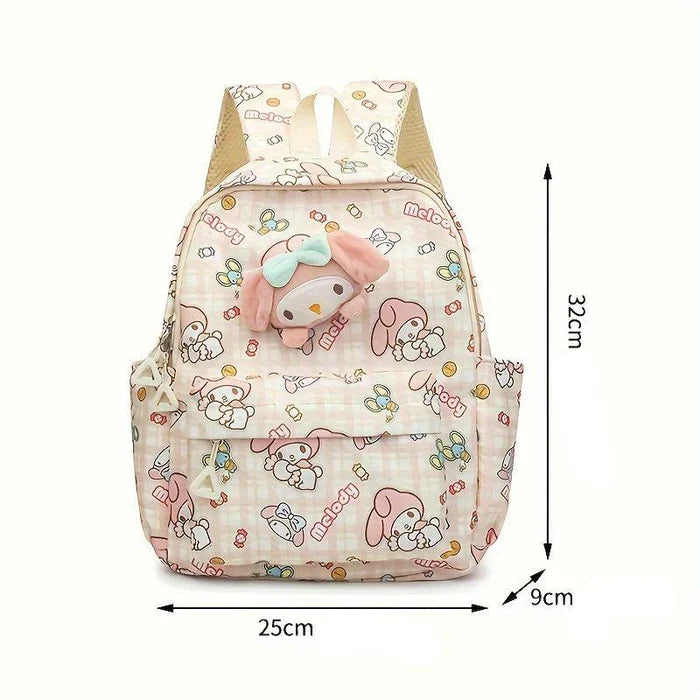 Mochila Escolar Femenina Hello Kitty